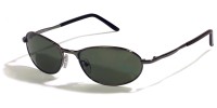 Serengeti Sunglasses model 6668 Hurikanu - Gunmetal with Green lens